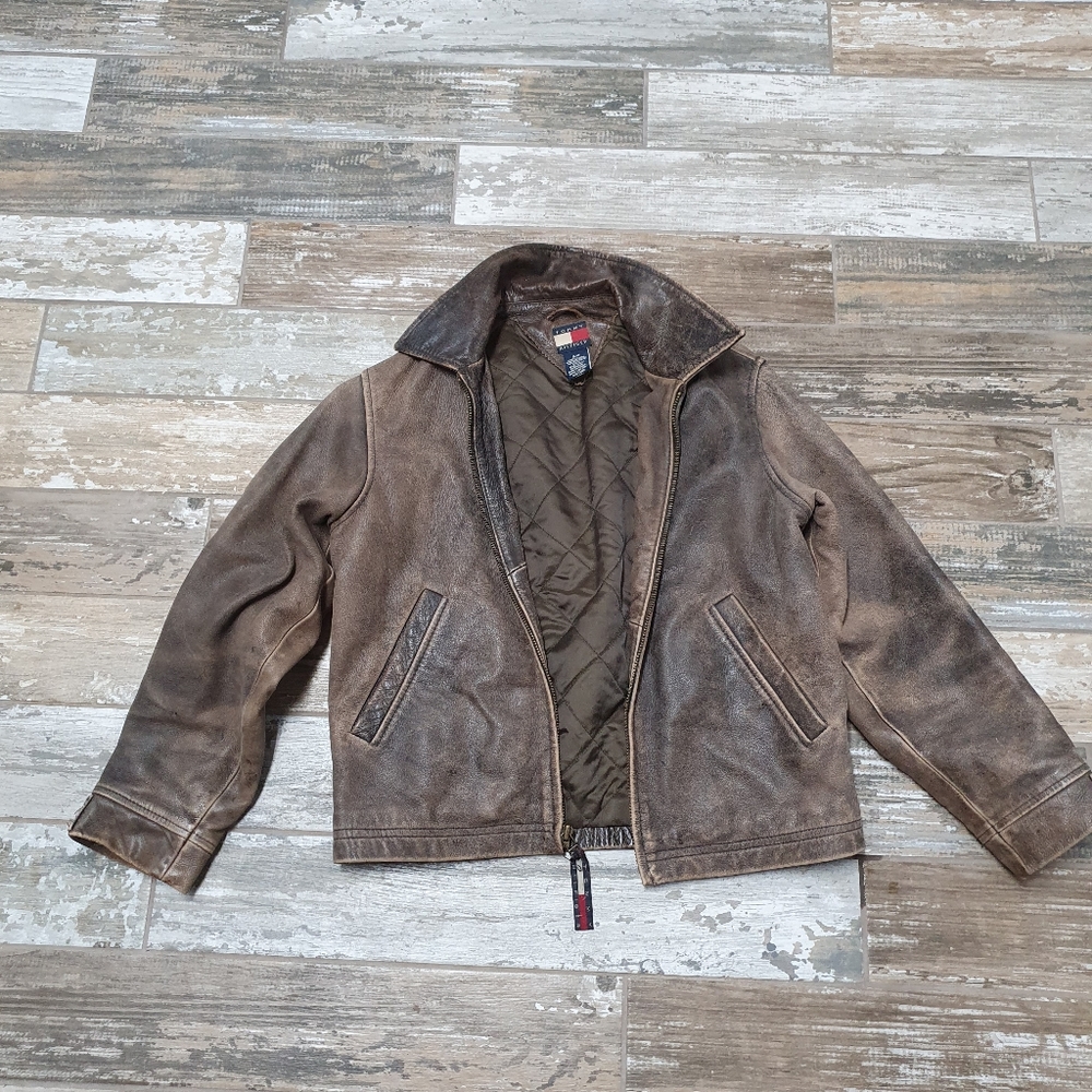 Leather jacket